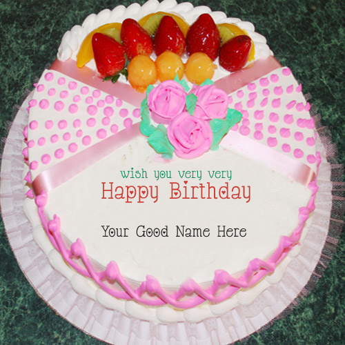 Birthday Cake For Lover With Name