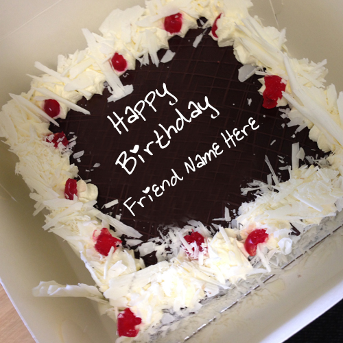 Best Friend Name Birthday Wishes Cake