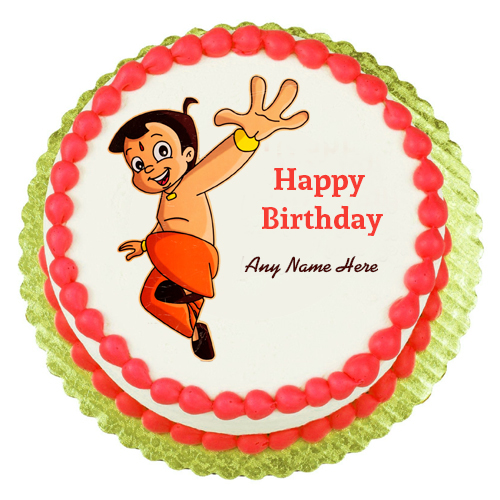 Chota Bheem Birthday Wishes With Name