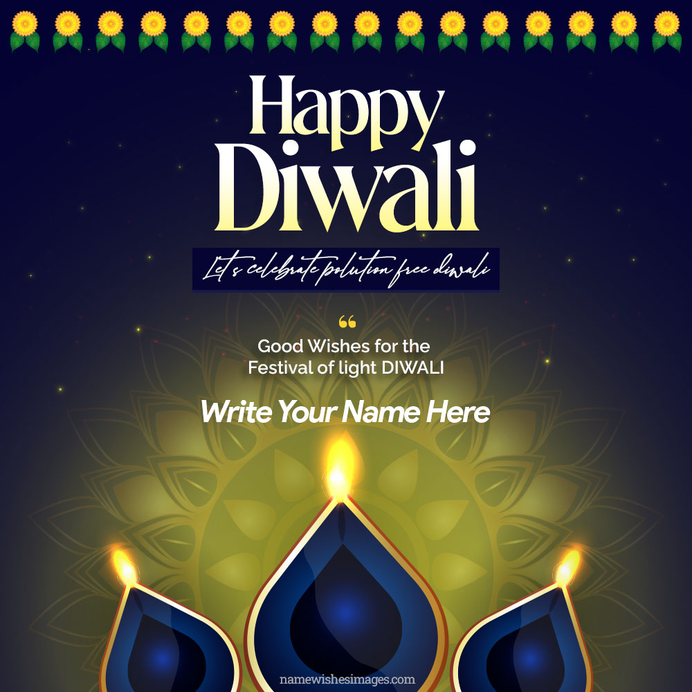 Free Diwali Greetings Cards Maker